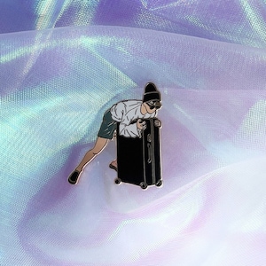 Jimin Suitcase | BTS Enamel Pin
