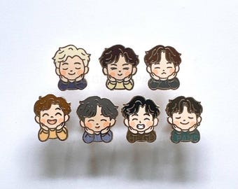 BTS Emaille Pins | Cuties Bangtan Mini Anstecker