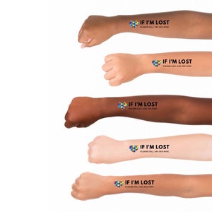Custom Safety Tattoo (Autism Awareness)