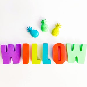 Custom Name Crayon (TROPICAL COLORS)