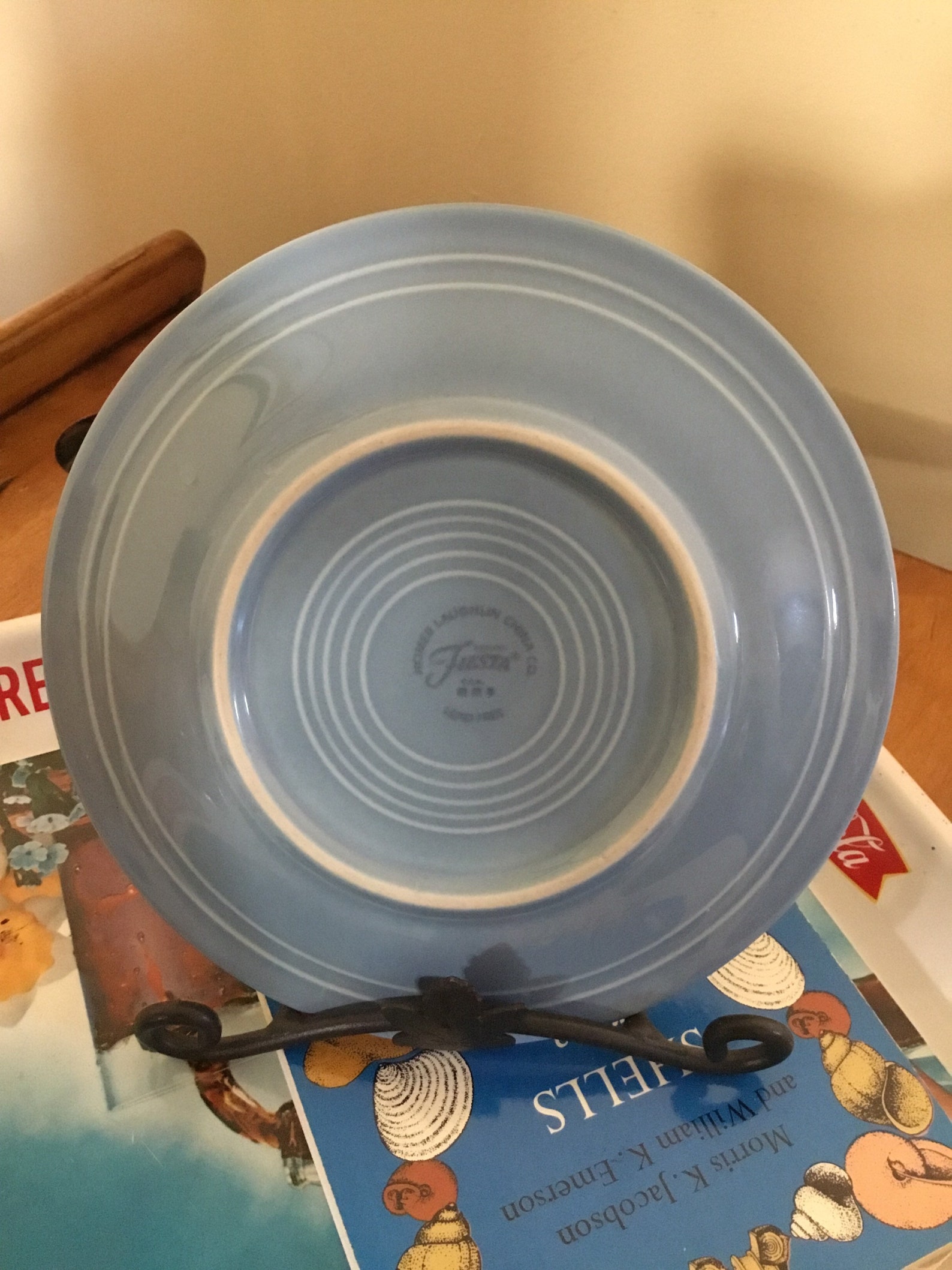 Fiestaware Periwinkle Blue 7 1/4 Bread Appetizer Plate Etsy