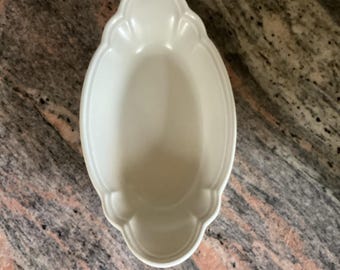 Pfaltzgraff Heirloom Pattern 11,75" Oval tallrik HTF Utmärkt skick USA