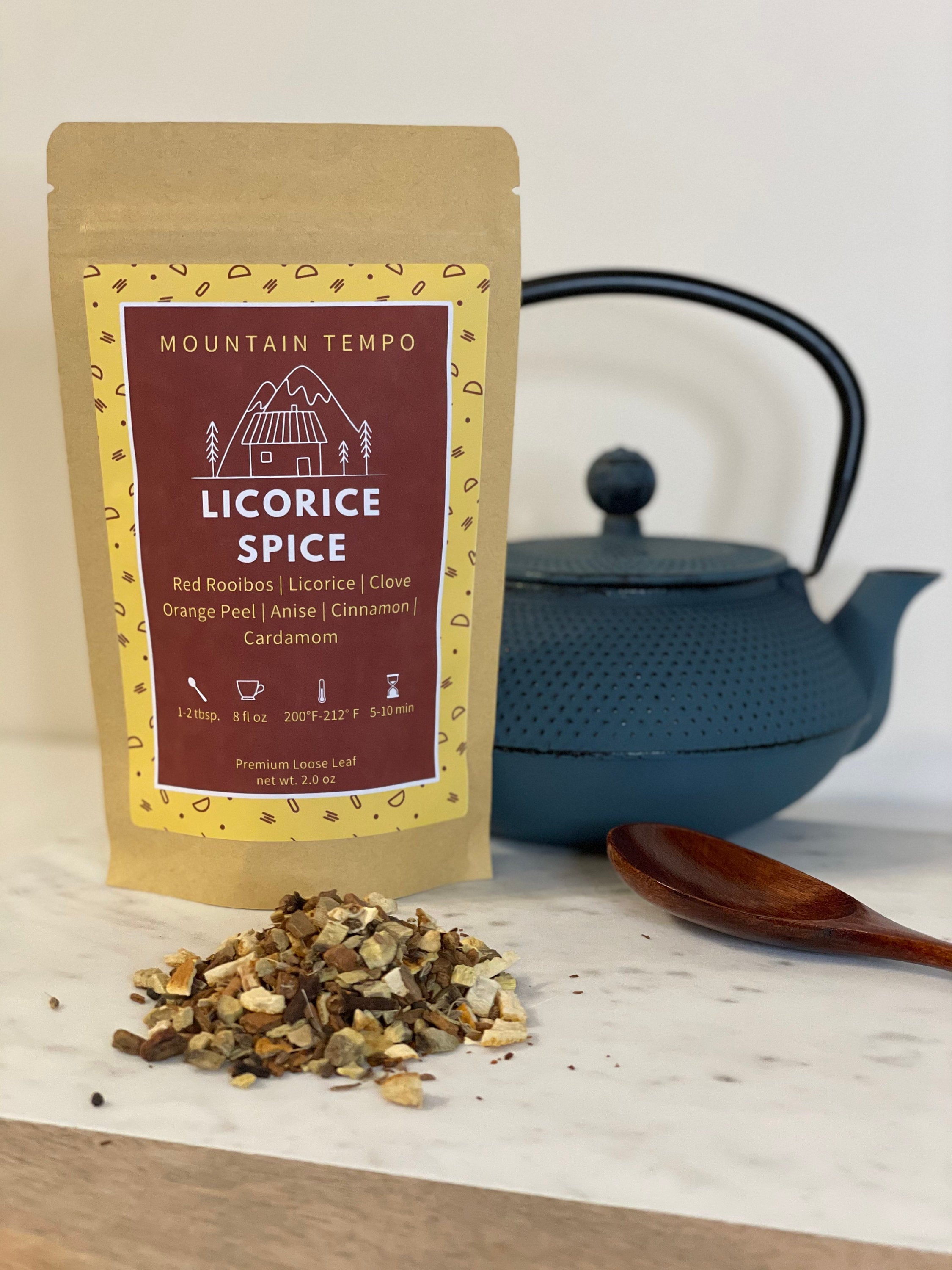 Licorice Spice Loose Leaf Tea Small Batch Loose Leaf Tea Etsy
