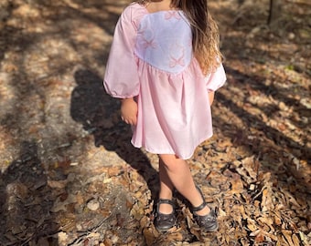 Pink valentine  Bow Coquette dress
