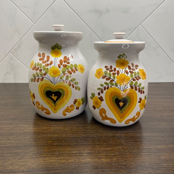 Italian Canister Set Etsy