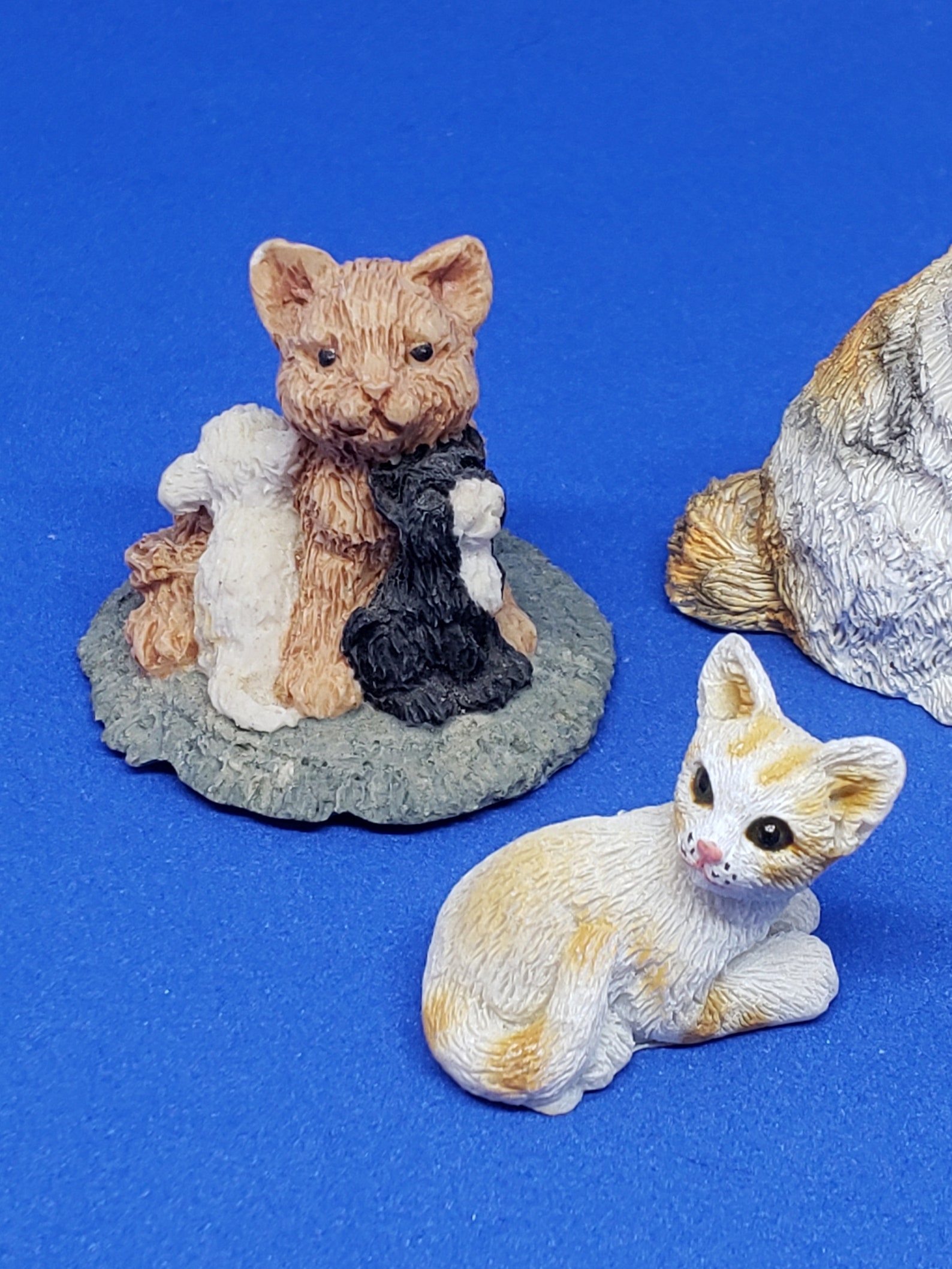 Collectible Miniature Resin Cats Etsy