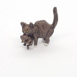Dollhouse Gatto in miniatura con gattino