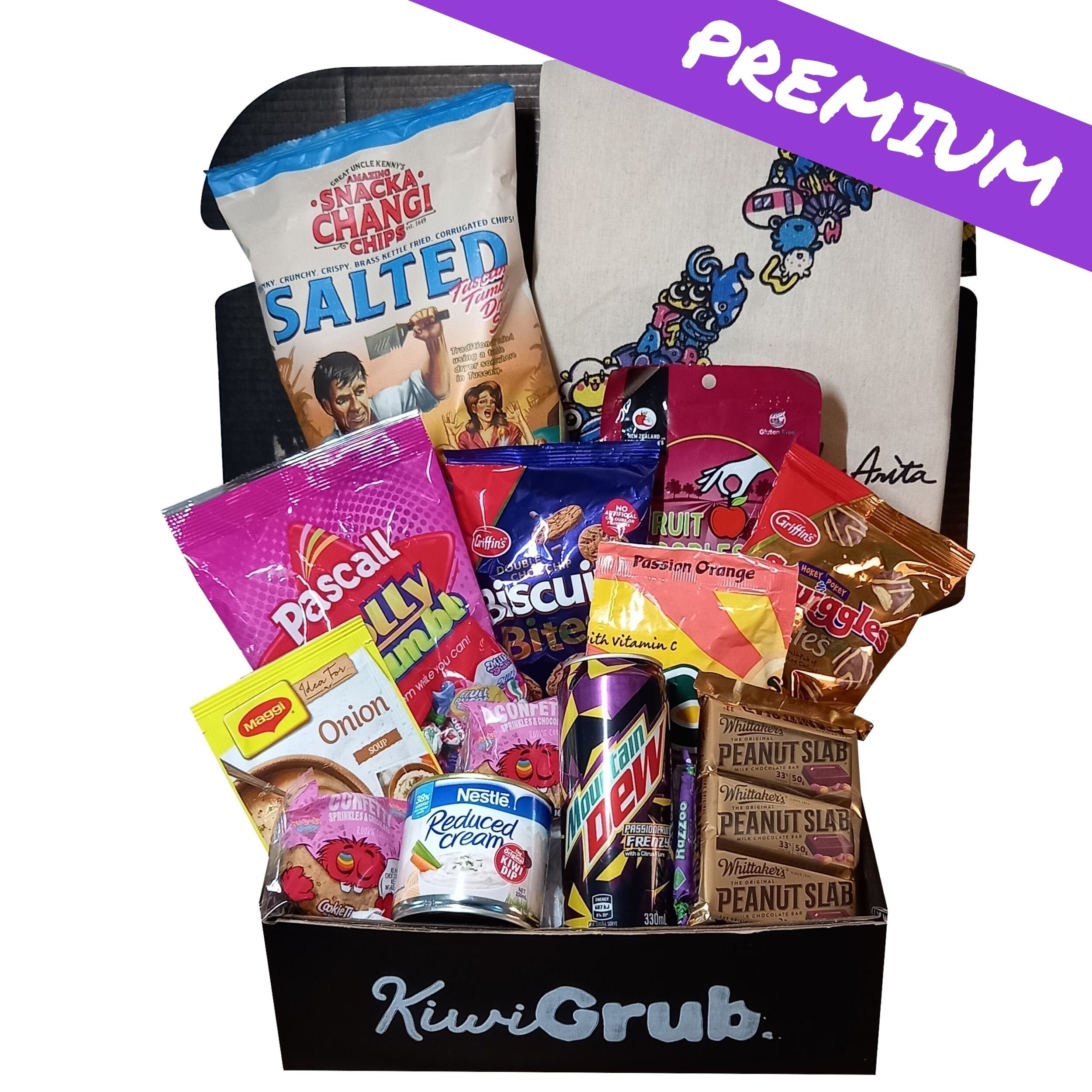 New Zealand Snack Box Subscription Box New Zealand Gift Etsy Australia