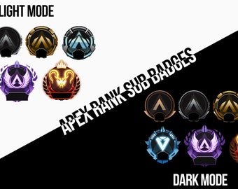 Apex Rank Sub Badges