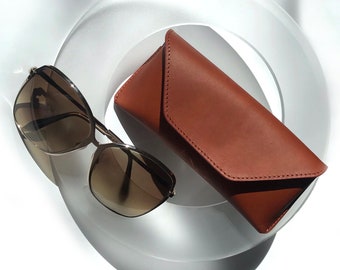 Leather Sunglasses Case, Sunglasses Holder, Leather Glasses Case