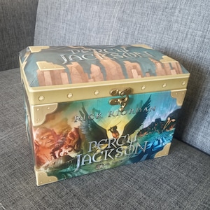 Percy Jackson Box Set inklusive The Map, 1-5, sehr selten, limitierte Auflage, türkisches Set, Rick Riordan Series