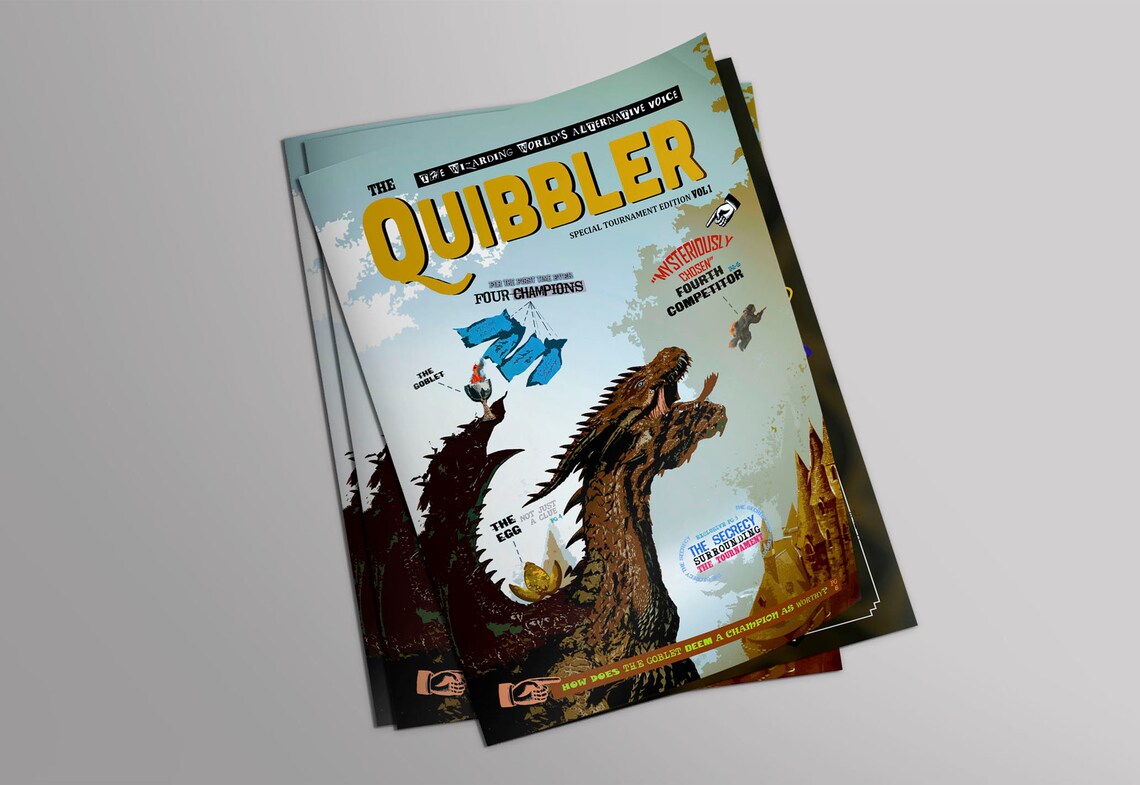 The Quibbler Magazine FULLY READABLE 12 PAGES Special - Etsy