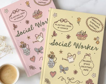Diario personalizzato per assistente sociale, regalo di laurea LCSW, regalo di ringraziamento