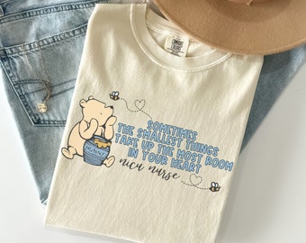 Comfort Colors® Winnie the Pooh NICU Nurse Shirt, Vintage Bear Neonatal Nurse Tshirt, Pooh Bear Neonatal Intensive Care Unit, Appreciation