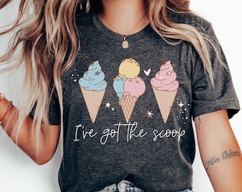 Ice Cream Gender Reveal Shirt, I've Got the Scoop, Pregnancy Tee