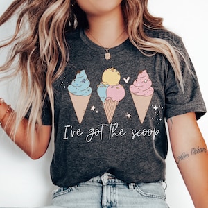 Gender Reveal Shirt, I&#39;ve Got the Scoop Ice Cream Themed, Gender Reveal Party Shirts, Pregnancy Shirt, Keeper of the Gender, Gender Keeper