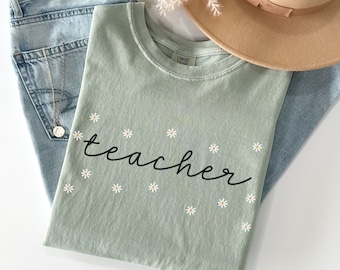 Comfort Colors® Teacher Shirt, Cute Teacher Shirt, Teacher Appreciation, Back to School Shirt, Elementary School Teacher Shirt, New Teacher