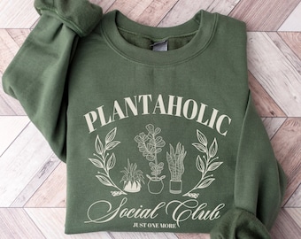 Anti Social Plant Club Sweatshirt, Introvert Shirt, Plant Shirt, Gardener  Shirt, Gift for Plant Lover - Etsy