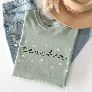 Comfort Colors® Teacher Shirt, Cute Teacher Shirt, Teacher Appreciation, Back to School Shirt, Elementary School Teacher Shirt, New Teacher