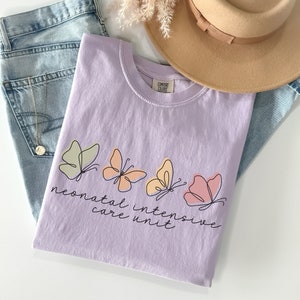 Comfort Colors® NICU Nurse Shirt, Neonatal Intensive Care Unit Tshirt, NICU Rn Gift, Oversize Nursing Tee, Gift for Nicu Nurse, Appreciation