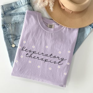 Comfort Colors® Respiratory Therapy Shirt, Respiratory Therapist Tshirt, Respiratory Therapy T-Shirt, RT Graduation Gift, Appreciation Gifts
