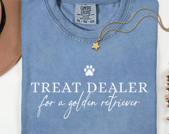 Camiseta para amantes de los perros, Colores cómodos, Regalos divertidos para mamás perrunas, Camiseta Golden Retriever, Camiseta para perros, Regalo para amantes de los perros, Minimalista moderno