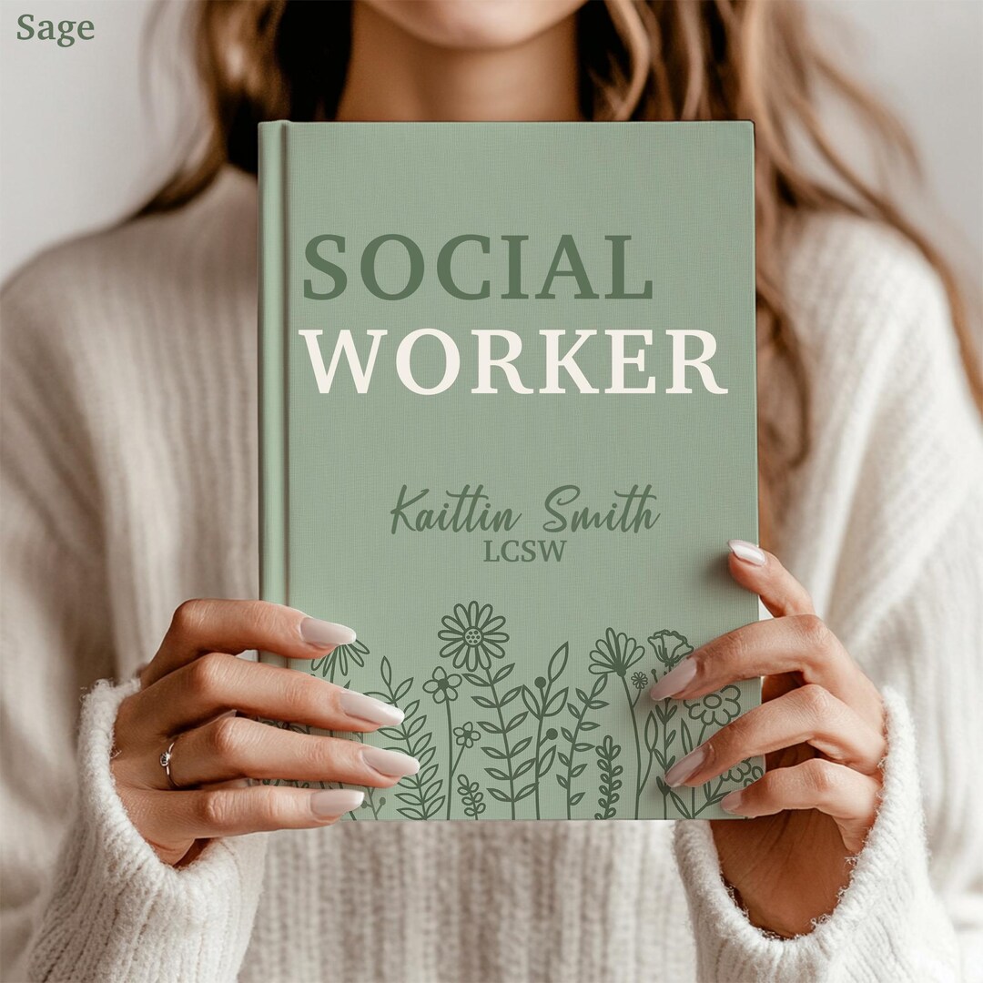 Lsw Notebook Personalized Social Worker Journal, Graduation Gift for LCSW, Master ...