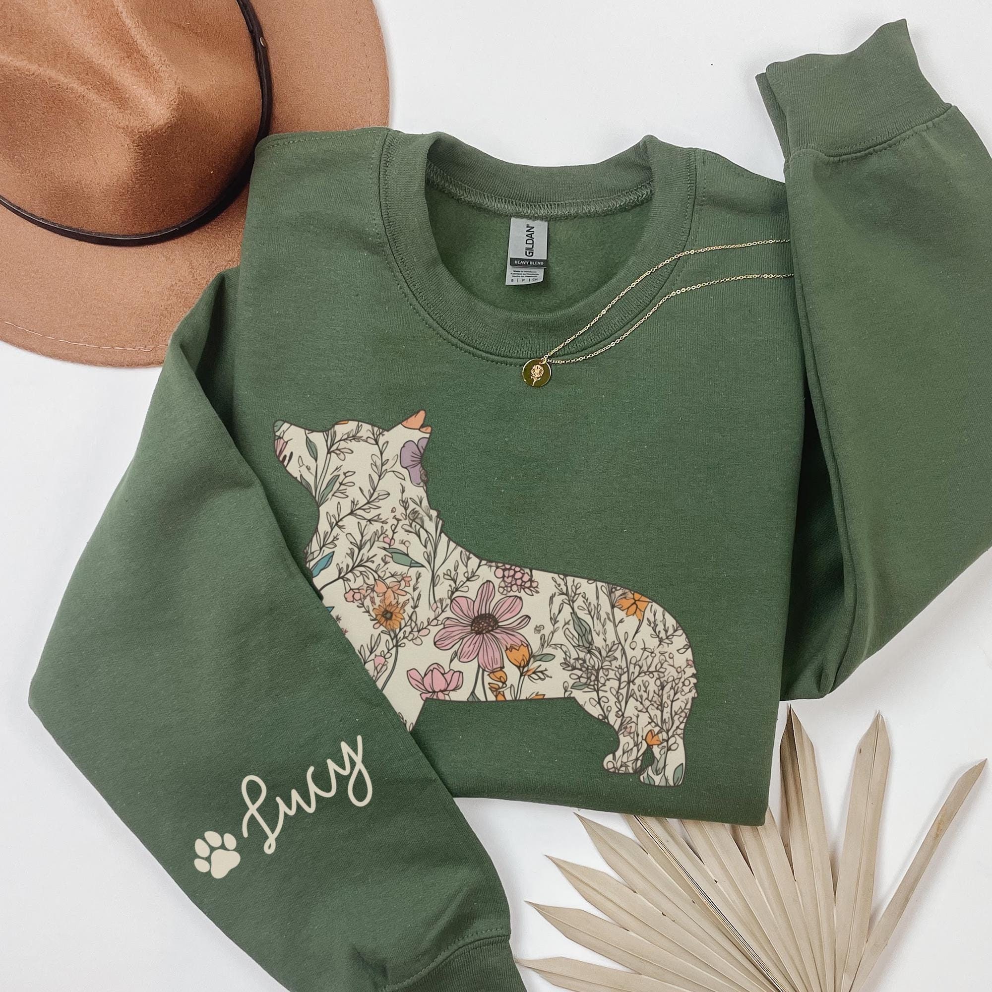 Corgi Crewneck - Etsy