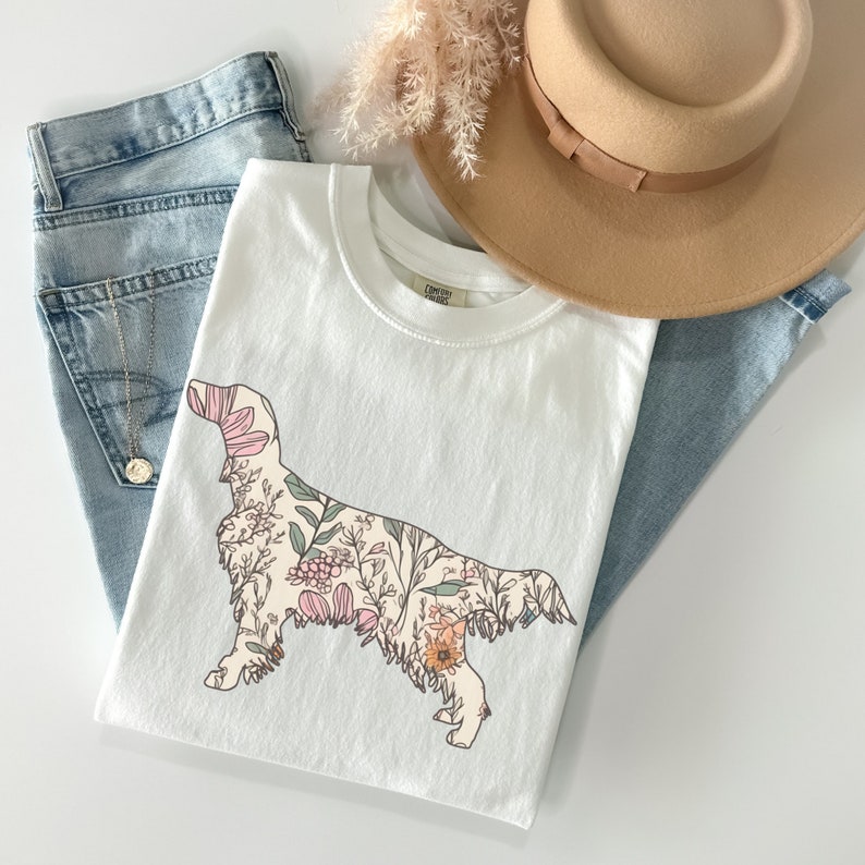 Comfort Colors® Irish Setter Shirt, Irish Setter Gift, Irish Setter Mama, Setter Mom Tshirt, Dog Owner Gift, Gift for Irish Setter Mom Tee White