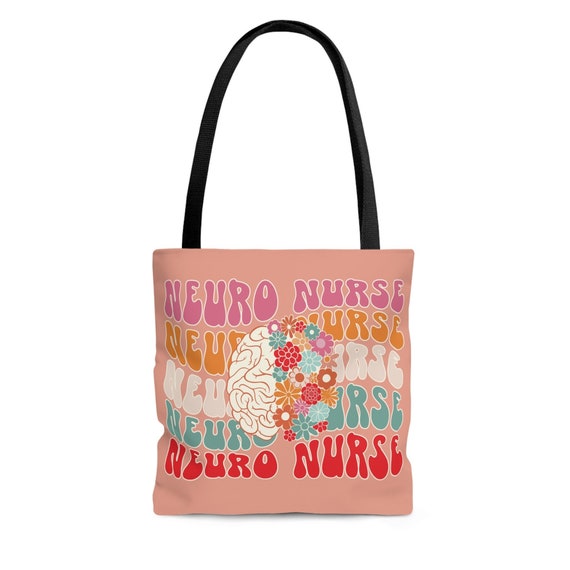 Neuro Nurse Tote Neuroscience Nurses Tote Bag Neuro ICU - Etsy