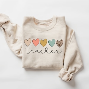 Teacher Appreciation Sweatshirt, Cute Teacher Sweatshirt, Funny Teacher Sweatshirt, Team Teacher Gifts, Elementary School Teacher Sweatshirt