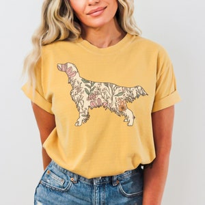 Comfort Colors® Irish Setter Shirt, Irish Setter Gift, Irish Setter Mama, Setter Mom Tshirt, Dog Owner Gift, Gift for Irish Setter Mom Tee Mustard