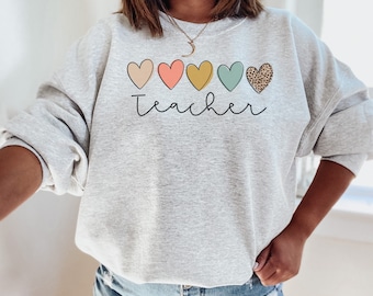 Teacher Sweatshirt | Teacher | Boho Teacher Sweater | Fall Sweater | Gift for Teacher | Cute Teaching Pullover | Teaching Shirt