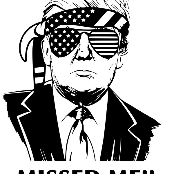 Trump Assassination Attempt Svg - Etsy