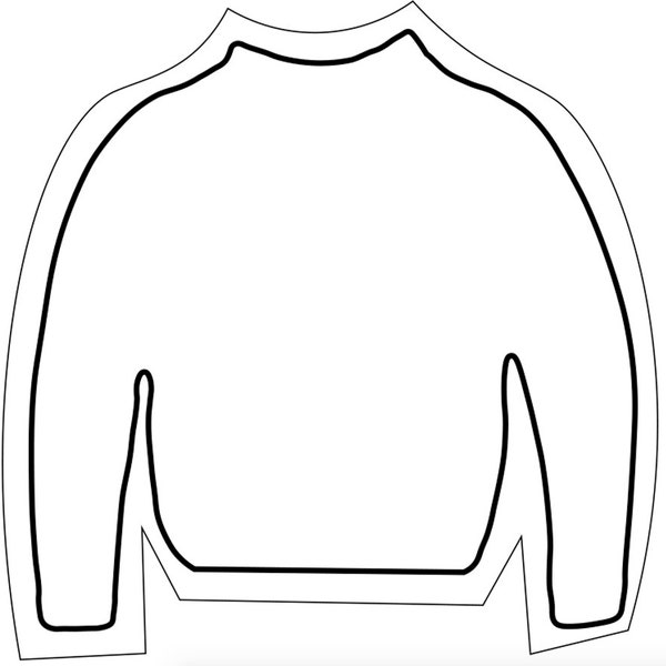 Appliqued Sweater - Etsy