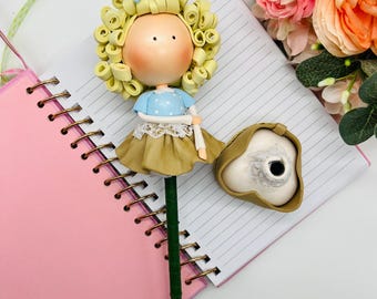 Kawaii Pen Holder – Handmade EVA Foam Desk Decor