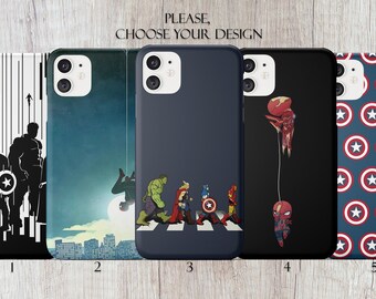 Marvel Iphone Case Etsy