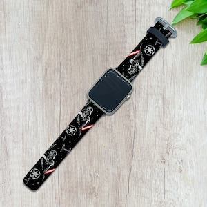 Darth Vader Apple Watch Series 10 9 8 7 6 5 4 3 2 1 band Ultra 2 Band 38 40 42 44 Star Wars Apple Watch PU Leather Stormtrooper Apple Watch