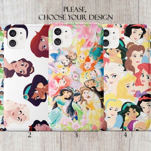 Disney Princess Galaxy S24 case Google Pixel 6 7 8 iPhone 14 15 Pro case iPhone 11 12 case Galaxy Note 10 case iPhone 13 case iPhone X case