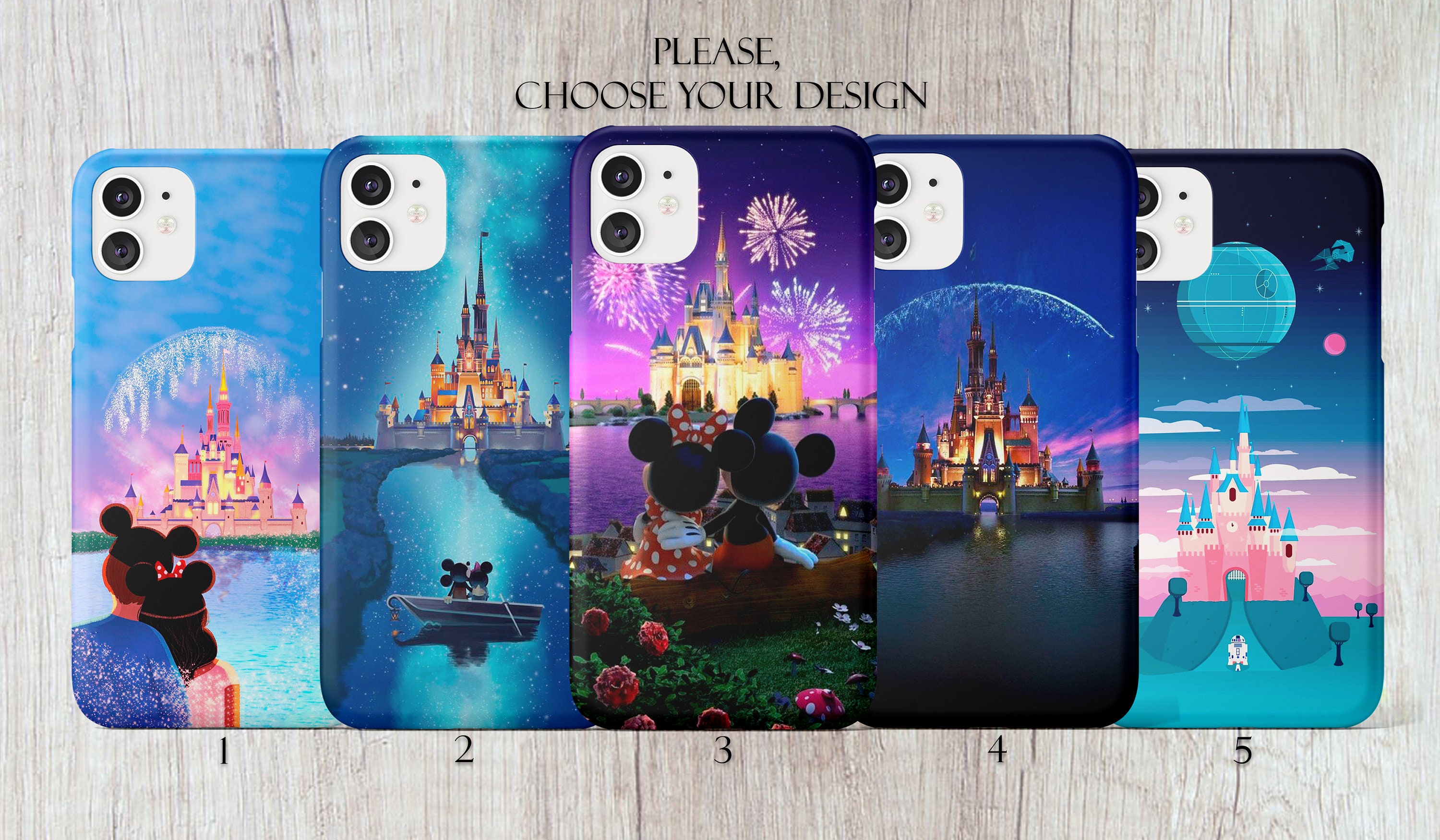 Cover Apple iPhone 12 mini PRINCIPESSE DISNEY Bordo Trasparente - Alpha  Store Design