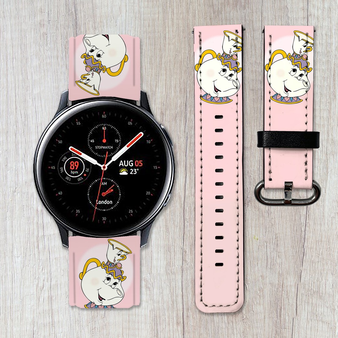 Beauty and the Beast Galaxy Watch 3 4 5 6 Pro Disney Active 2 40 42 44