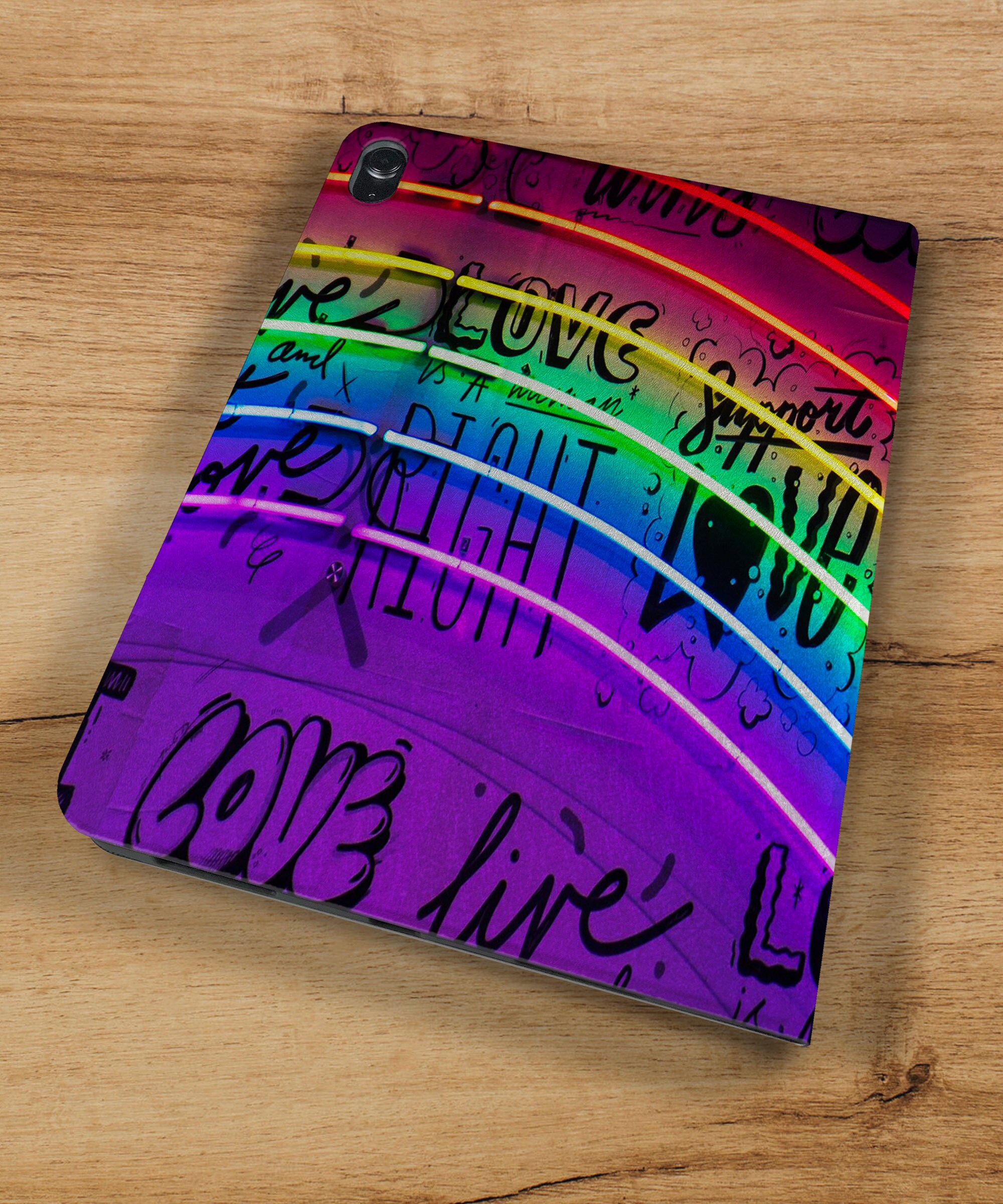 Rainbow 2025 iPad 11th 7th Gen Mini Geometric iPad 11