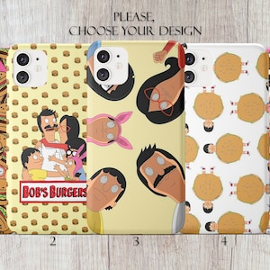 Bob&#39;s Burgers A36 A56 Cartoon Galaxy S25 Edge S24 case iPhone 16e 15 14 13 12 11 case Google Pixel 6 7 8 case Galaxy Note 7 Galaxy S7 case