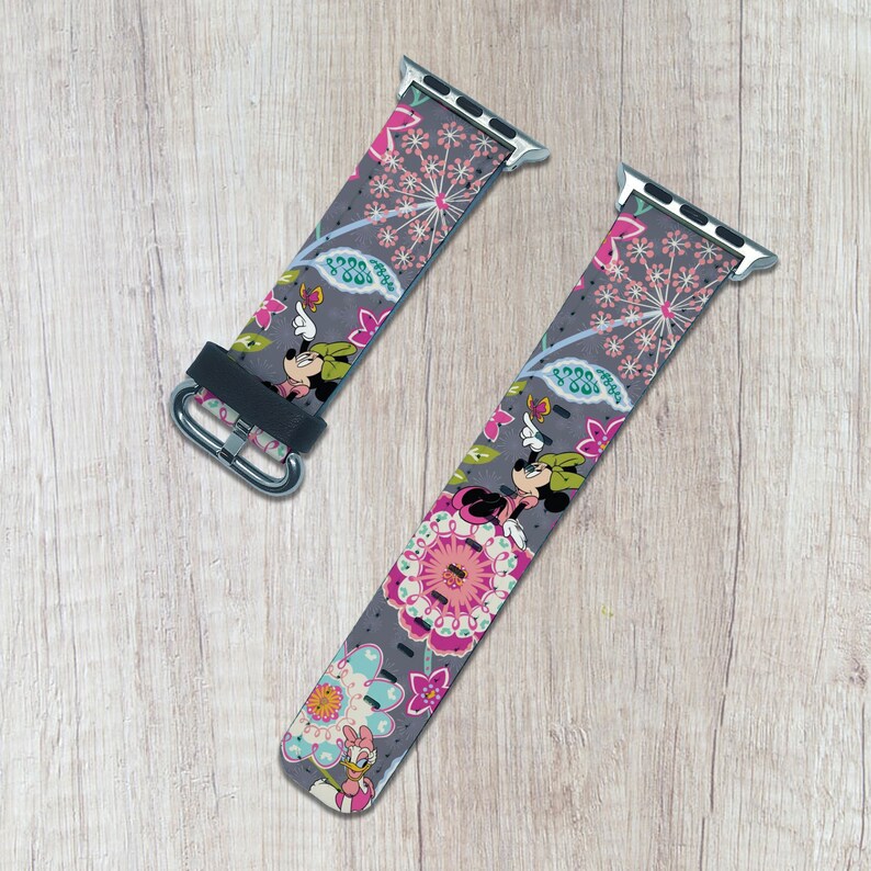 Minnie Mouse Apple Watch Ultra Band 38 40 42 44 Mm for Series Etsy