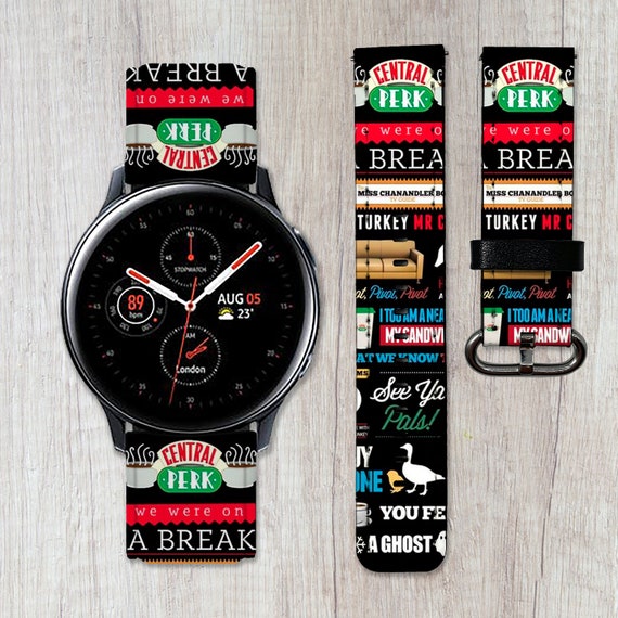 Friends Band Galaxy Watch 3 4 5 6 7 Pro Band TV Show Active 2 40 42 44 45 46mm PU Leather Sport 20 22mm Frontier Samsung Watch4 Gear S2 S3 Etsy UK