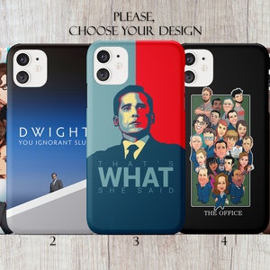 The Office A36 A56 Galaxy S25 Edge S24 case iPhone 16e 15 14 13 12 11 case Google Pixel 6 7 8 Galaxy S10 case Galaxy Note 9 iPhone 8 case SE