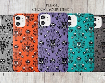 Funda Disney para iPhone 17, 16e, 15, 14, 13, 12 y 11, Mansión Encantada, Galaxy S25, S24 FE, Google Pixel 10, 9, 8, 7 y 6, Galaxy Note 20 y iPhone 8