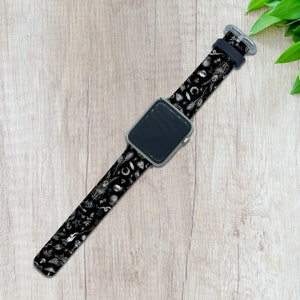 Witch Apple Watch for Series 10 9 8 7 6 5 4 3 2 1 band Ultra 2 Band 38 40 42 44 strap Witchcraft Apple Watch SE PU Leather Halloween strap
