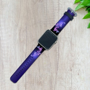 Butterfly Apple Watch for Series 10 9 8 7 6 5 4 3 2 1 band Ultra 2 Band 38 40 42 44 mm Butterfly Apple Watch Strap PU Leather Apple Watch SE