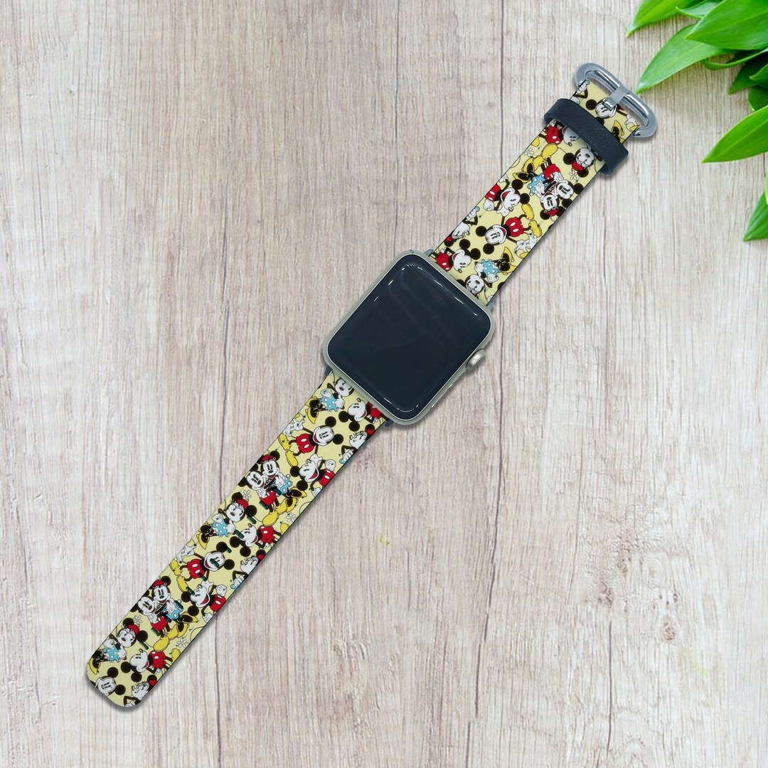 Minnie Mouse Apple Watch Ultra Band 38 40 42 44 Mm Disney for Etsy